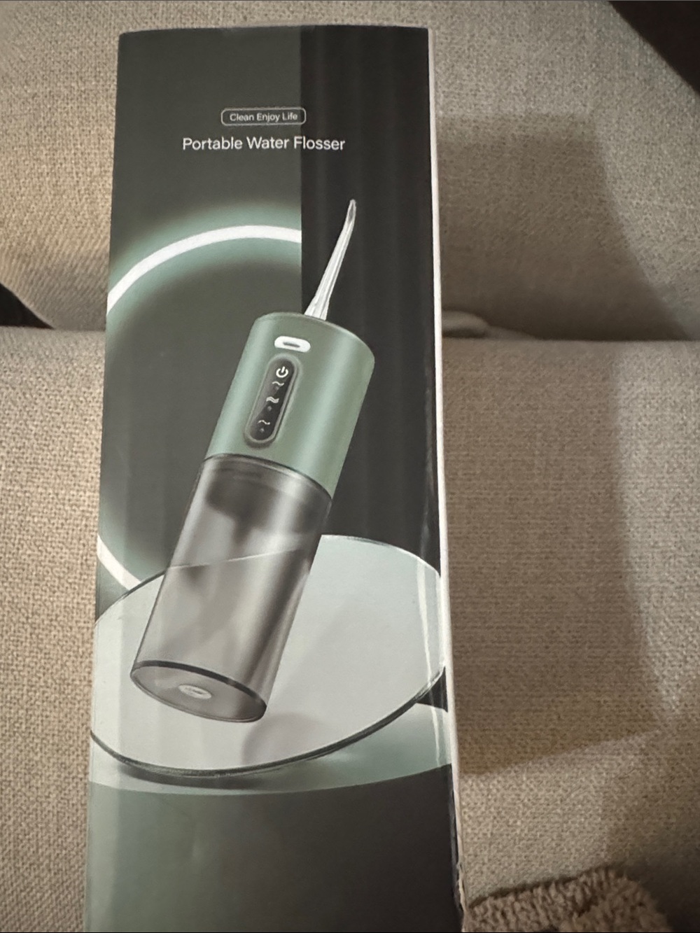 Portable Water Flosser - Green | Clean Enjoy Life